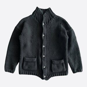 Chrome Hearts Black Knitted Cashmere Cardigan